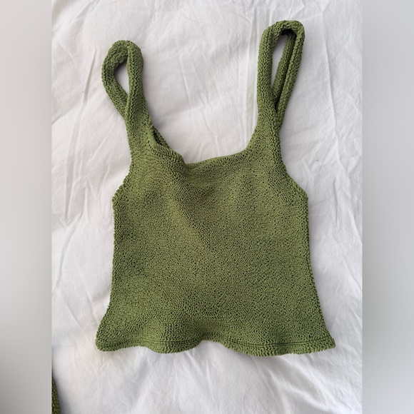 YouSwim Verve top in Fern - Picture 1 of 2